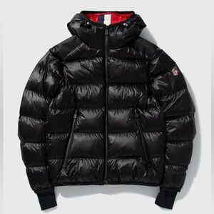 Black Moncler Hinterux Down Ski Jacket